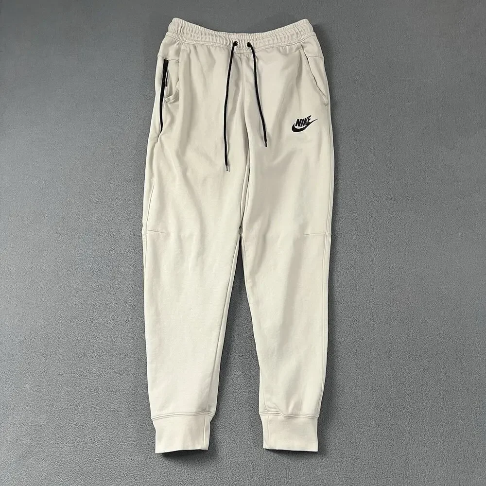 Nike Pants Mens Medium White Sportswear Tech Fleece Utility Joggers Outdoor